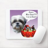 Shih Tzu (natürlich) Halloween Candy Mousepad (Mit Mouse)