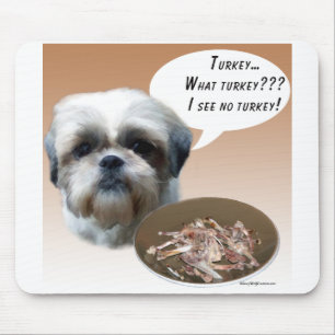 Shih Tzu (natürlich) Türkei Mousepad