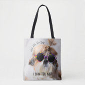 Shih Tzu Nicht lustige niedliche Hunde Liebhaber C Tasche (Vorderseite)