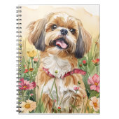 Shih Tzu-Notebook - Niedlich-Dog-Notebook Notizblock (Vorderseite)