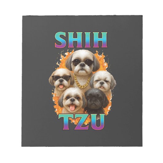 Shih Tzu Notizblock (Vorderseite)