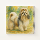Shih Tzu Notizblock (Rückseite)