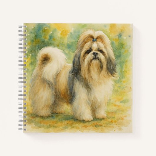 Shih Tzu Notizblock (Vorderseite)
