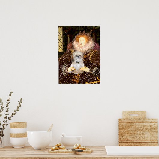 Shih Tzu (P) - Königin Poster (Küche)