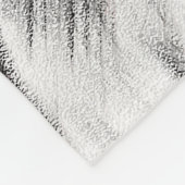 Shih Tzu Painting - Niedliche Original Dog Art Fleecedecke (Ecke)