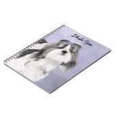 Shih Tzu Painting - Niedliche Original Dog Art Notizblock (Linke Seite)