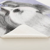 Shih Tzu Painting - Niedliche Original Dog Art Sherpadecke (3/4)