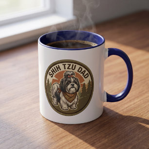 Shih Tzu Papa Kaffeetasse Shih Tzu Hund Papa Ges