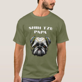 Shih Tzu Papa T - Shirt