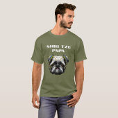 Shih Tzu Papa T - Shirt (Vorne ganz)