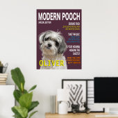 Shih Tzu Parody Magazine Cover Poster (Heimbüro)