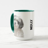 Shih Tzu Personalized Mug Tasse (Vorderseite Links)