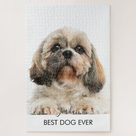 Shih Tzu Pet Dog Foto Custom Puzzle (Vertikal)
