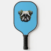 Shih Tzu Pickleball Schläger (Vorderseite)