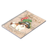 Shih Tzu Pirate Notizblock (Linke Seite)