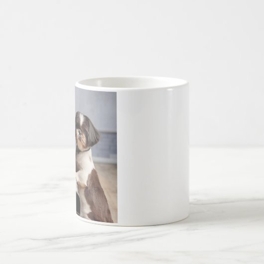 Shih Tzu Playing Piano Kaffeetasse (Mittel)