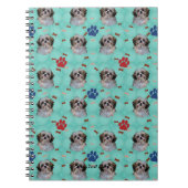 Shih Tzu Portrait Notizblock (Vorderseite)