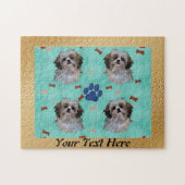 Shih Tzu Portrait Puzzle (Horizontal)
