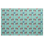 Shih Tzu Portrait Stoff (Fat Quarter (45,7 x 55,9 cm))