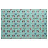 Shih Tzu Portrait Stoff (Fat Quarter (45,7 x 55,9 cm))