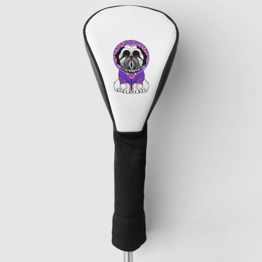 Shih Tzu Princess Golf Headcover (Vorderseite)
