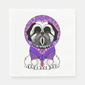 Shih Tzu Princess Serviette (Vorderseite)