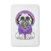 Shih Tzu Prinzessin Badematte (Vorderseite Vertikal)