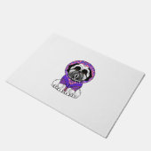Shih Tzu Prinzessin Fußmatte (Schrägansicht)