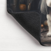 Shih Tzu Pumpkins Halloween Beängstigend Mousepad (Ecke)