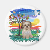 Shih Tzu Pup #2 Magnet (Vorne)