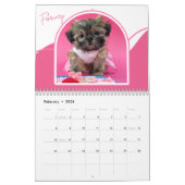 Shih-Tzu Puppies Photo Collage Calendar Kalender (Feb 2026)
