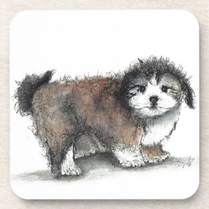Shih tzu Puppy Dog, Haustier Untersetzer