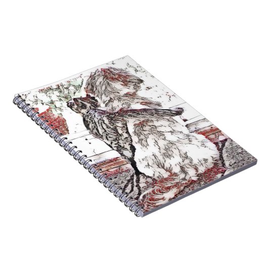 Shih Tzu Puppy und Kitebox Notizblock (Rechte Seite)