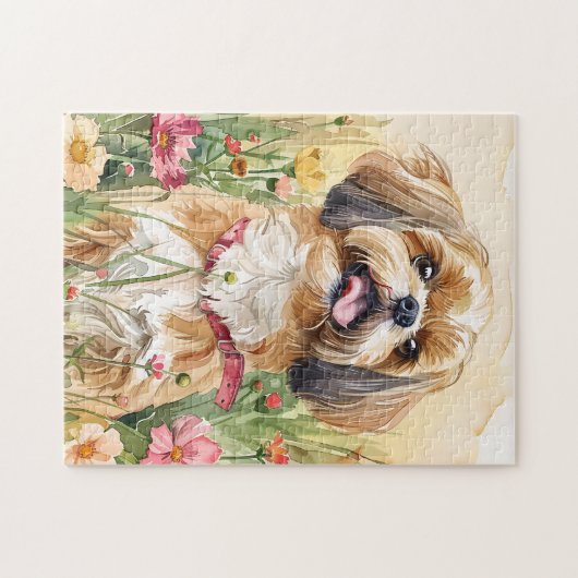 Shih Tzu Puzzle - Puzzle für Niedliche Hunde (Horizontal)