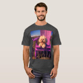 Shih Tzu Relaxing Adirondak Chair, Dog Days Summer T-Shirt (Vorne ganz)