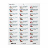 Shih Tzu Return Address Labels (Vorne)