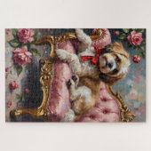 Shih Tzu Rococo Sei Mein Valentinstag Puzzle (Horizontal)