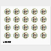 Shih Tzu Round Stickers (Blatt)