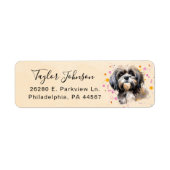 Shih Tzu Rücksendeadresse (Vorne)