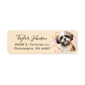 Shih Tzu Rücksendeadresse (Vorne)