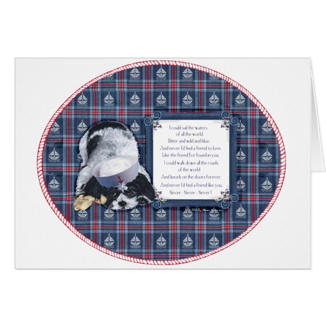 Shih Tzu Sailor (Vorderseite (Horizontal))