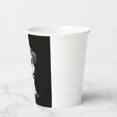 Shih Tzu Santa Christmas Tree Lights Xmas Dog Love Pappbecher (Links)