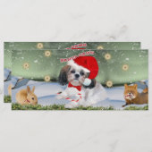 Shih Tzu Santa Paws Geschenke (Vorne/Hinten)