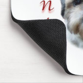 Shih Tzu Santa Paws Mousepad (Ecke)