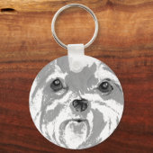 Shih Tzu Schlüsselanhänger (Vorderseite)