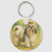 Shih Tzu Schlüsselanhänger (Rückseite)
