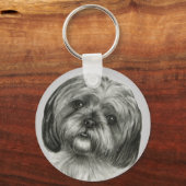 Shih Tzu Schlüsselanhänger (Vorderseite)