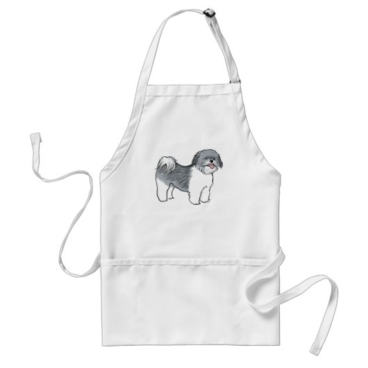 Shih Tzu Schürze (Vorne)