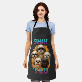 Shih Tzu Schürze (Getragen)