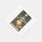 Shih Tzu Serviette (Ecke)